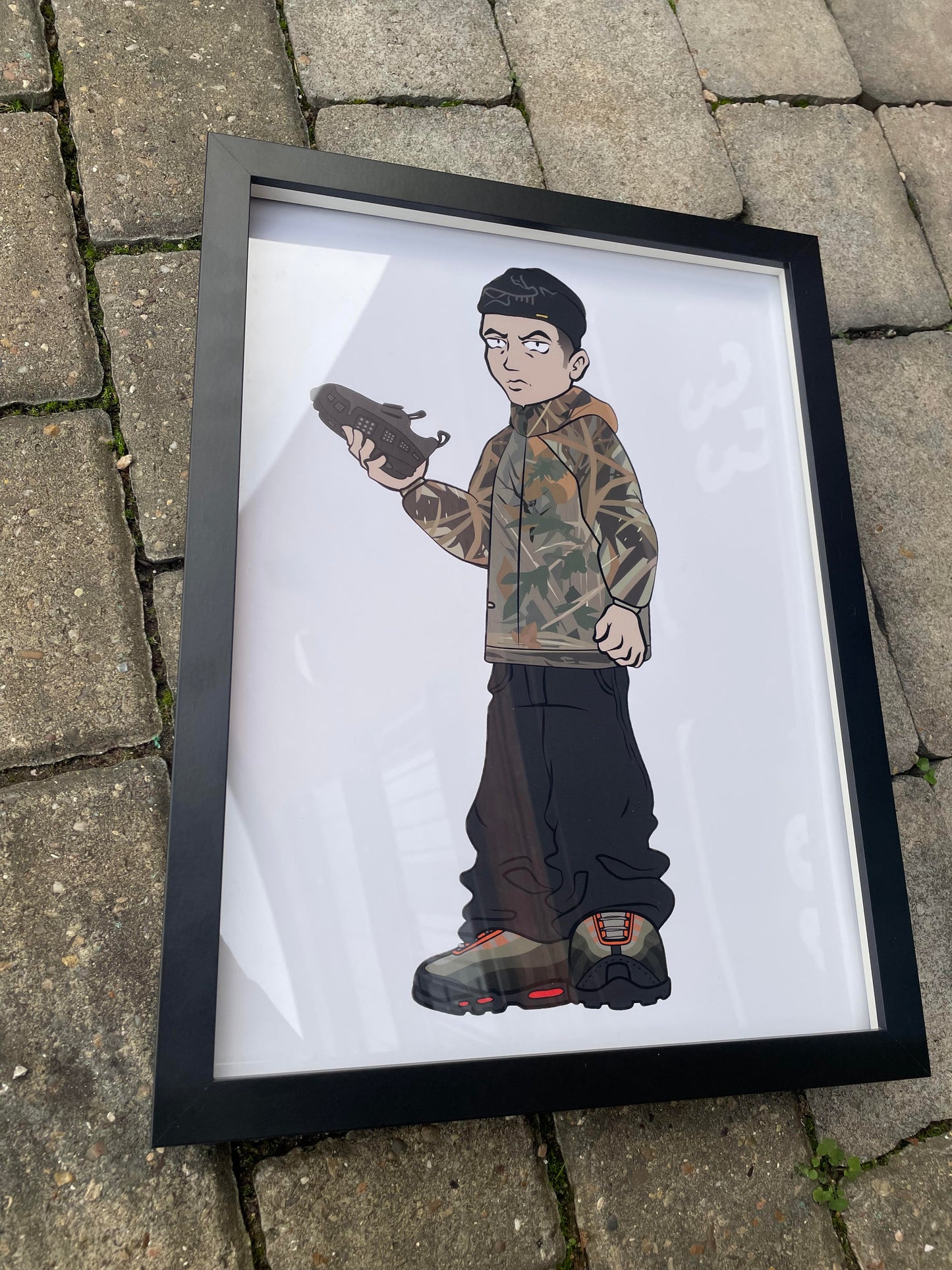 Real tree jacket mascot poster