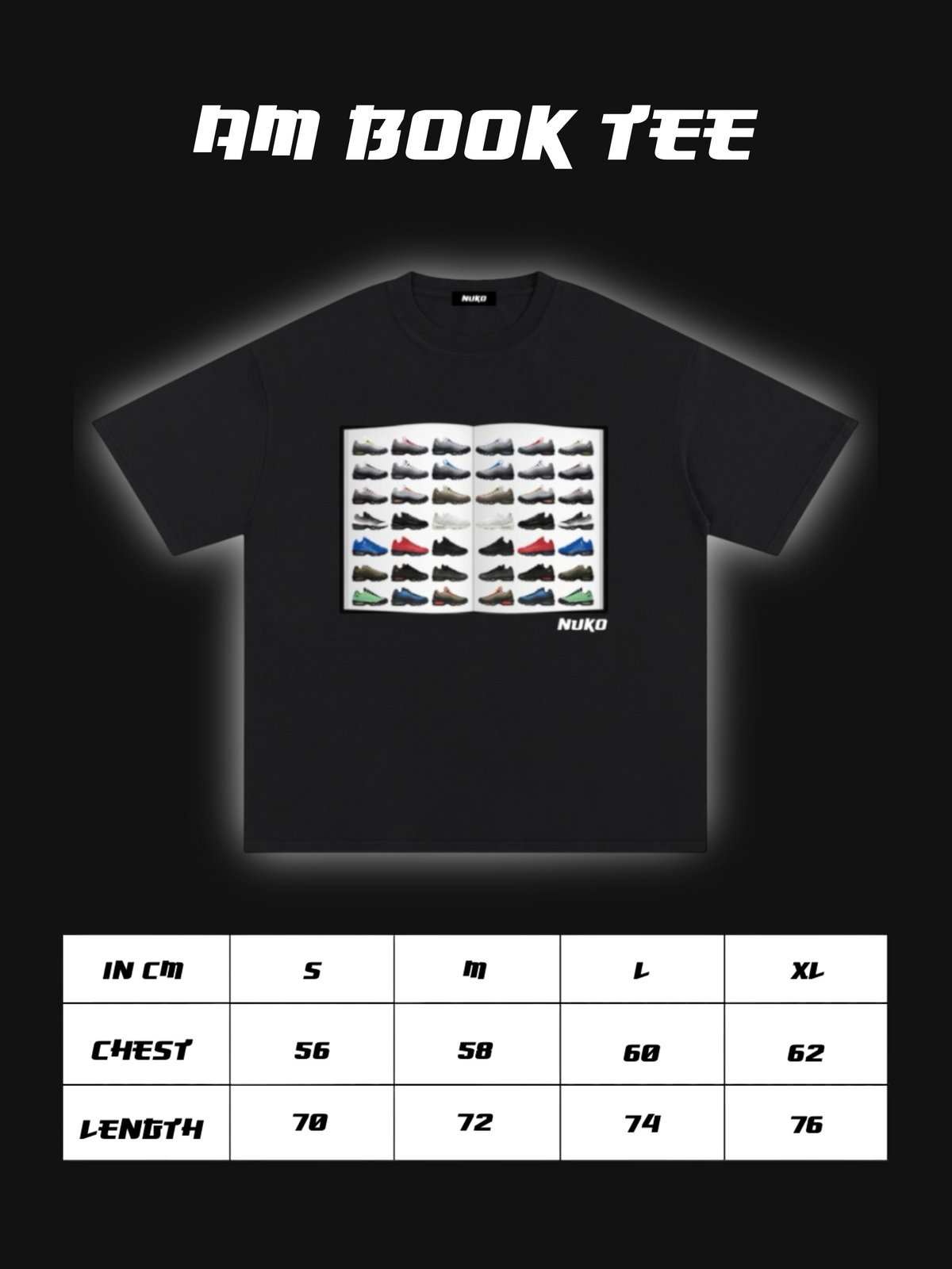 AM Book T-shirt (Black)