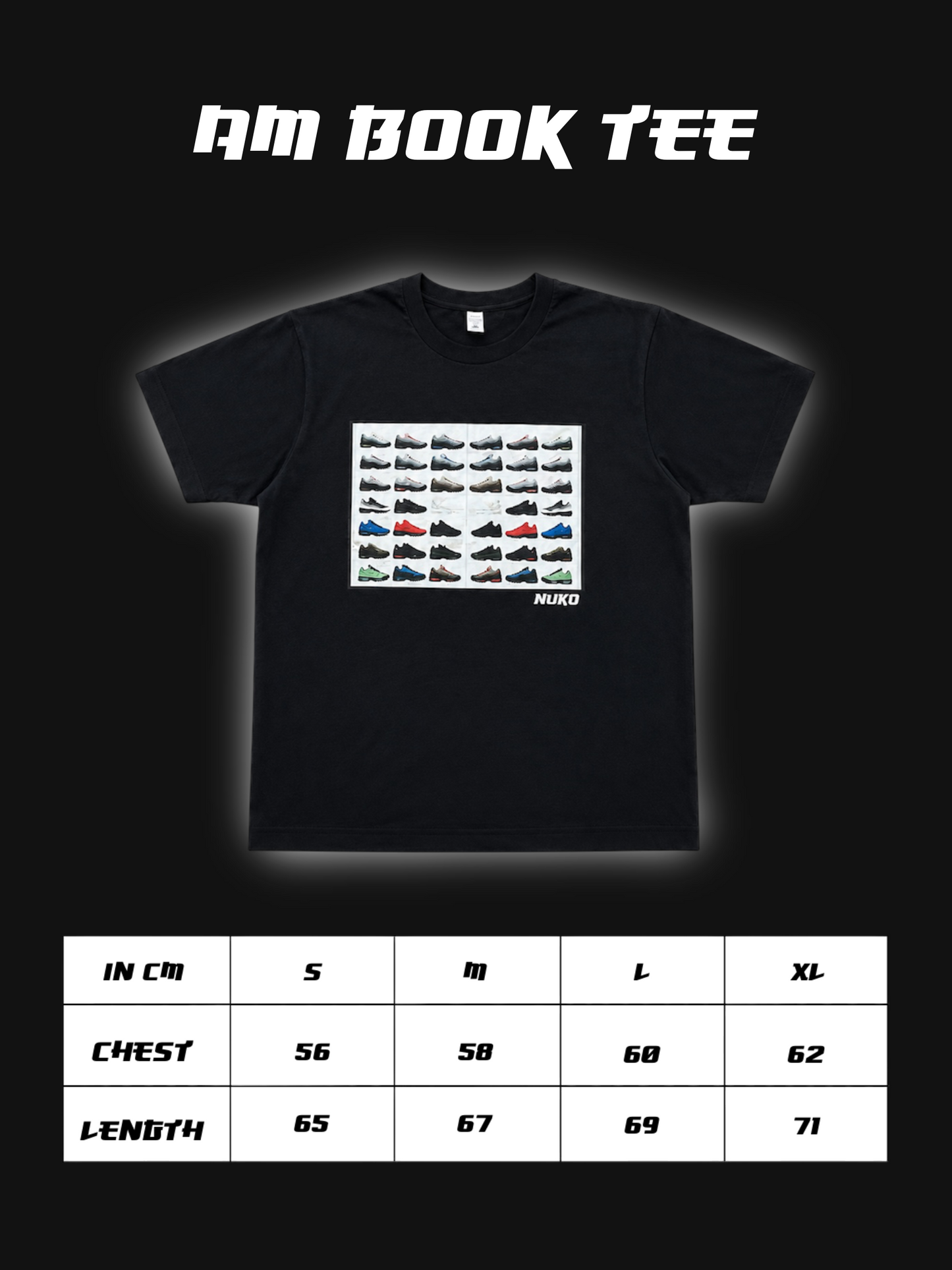 AM Book T-shirt (Black)