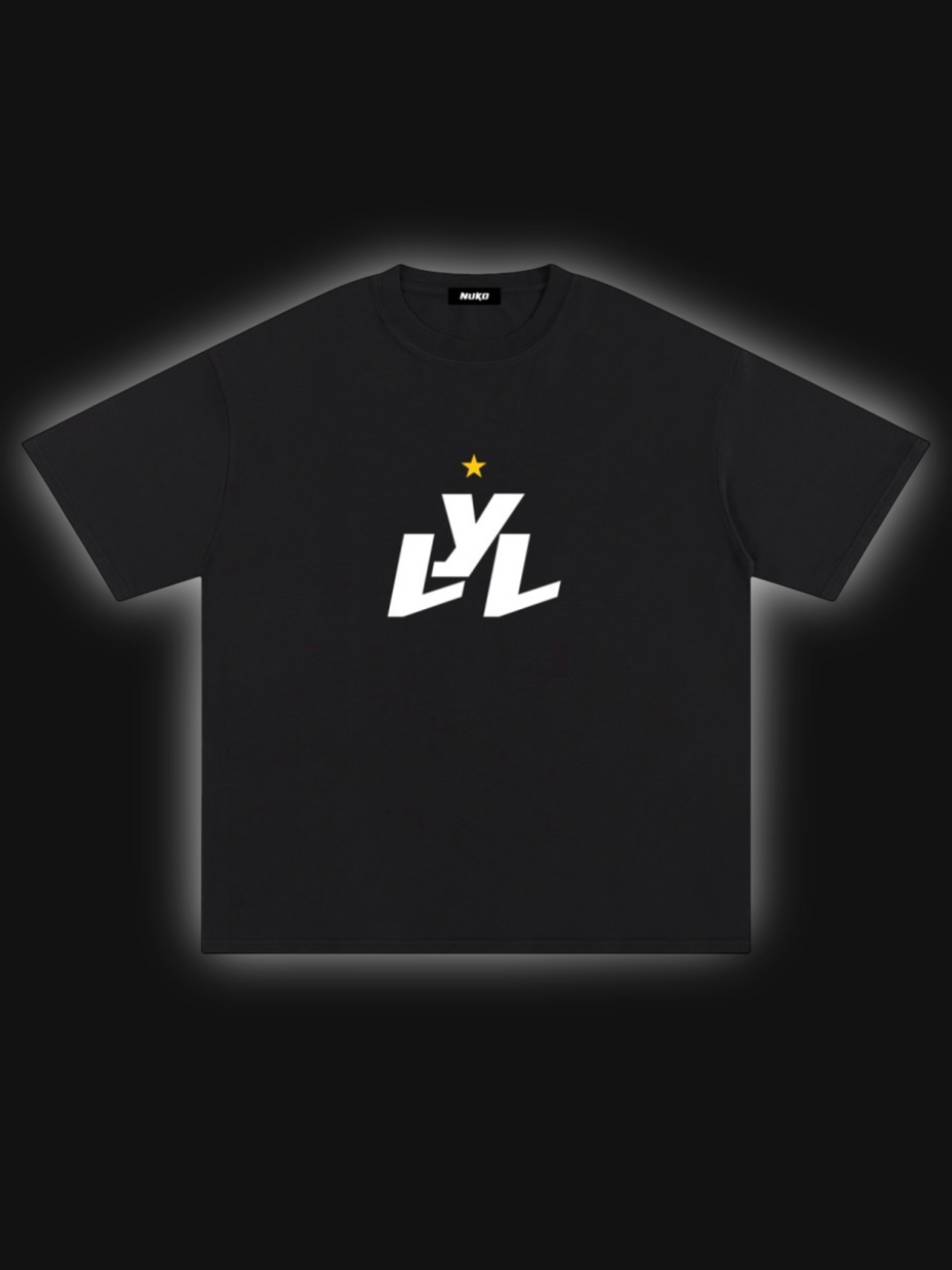 LYL stars T-shirt (Black)