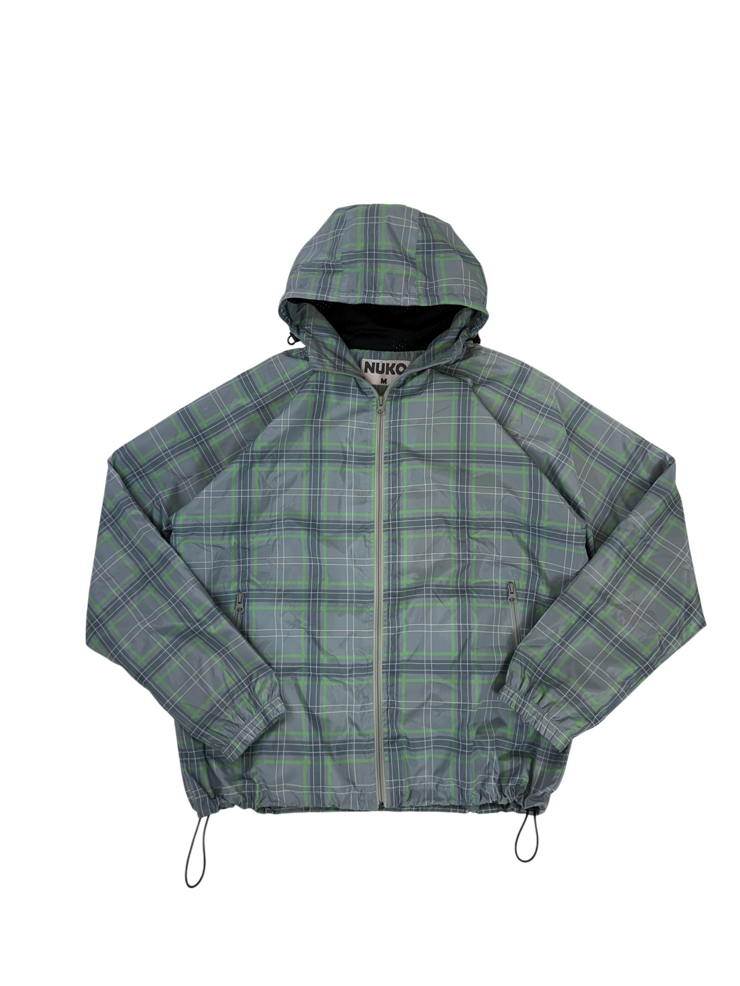 Nuko nylon plaid jacket